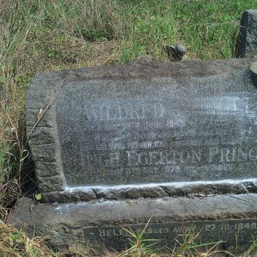 PRINGLE Hugh Egerton -1973 & Mildred -1949 :: PRINGLE Helen -1949