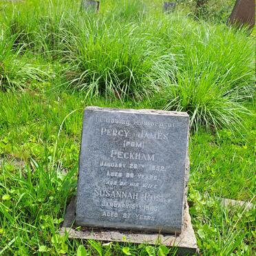 PECKHAM Percy James -1952 & Susannah Rose -1966