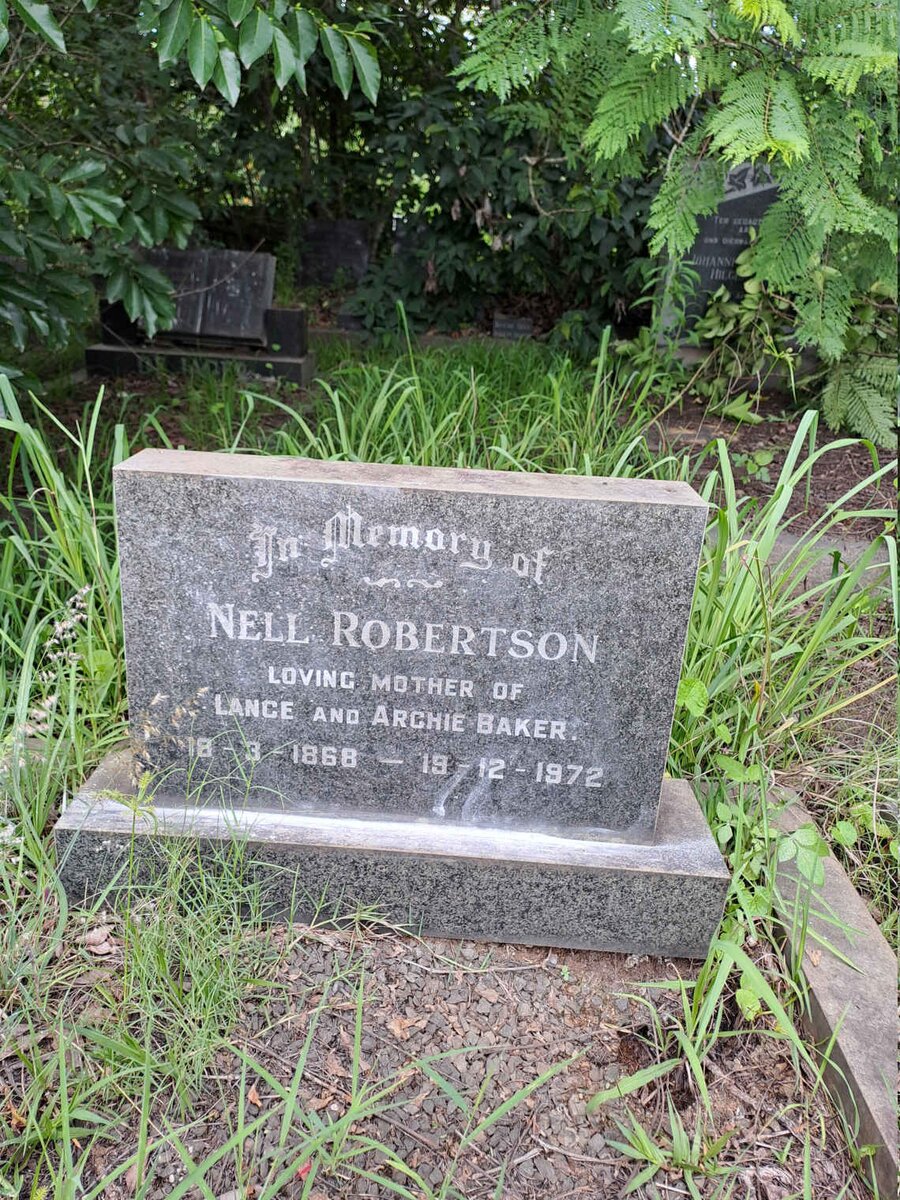 ROBERTSON Nell 1868-1972
