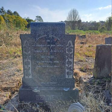 REYNEKE Johannes Jurgens 1906-1945