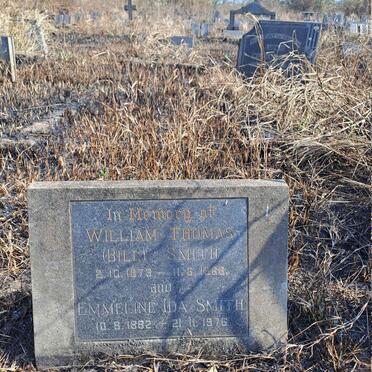 SMITH William Thomas 1873-1968 & Emmeline Ida 1882-1976