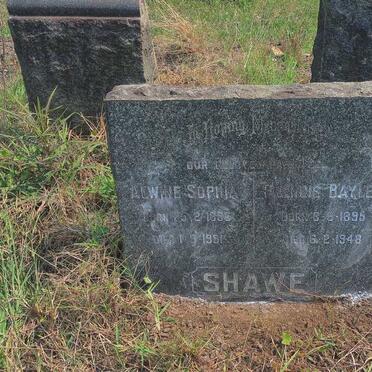 SHAWE Francis Bayley 1895-1948 & Alwine Sophia 1896-1981