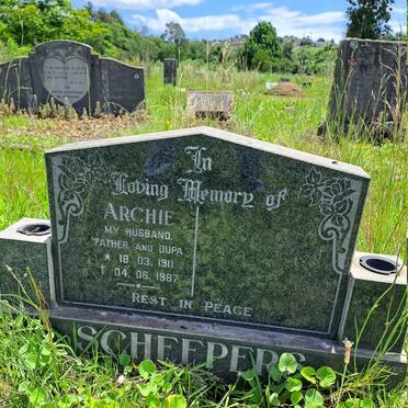 SCHEEPERS Archie 1911-1987