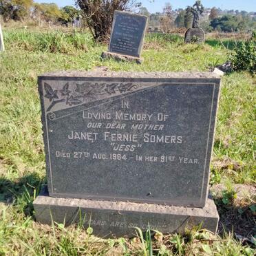 SOMERS Janet Fernie -1964