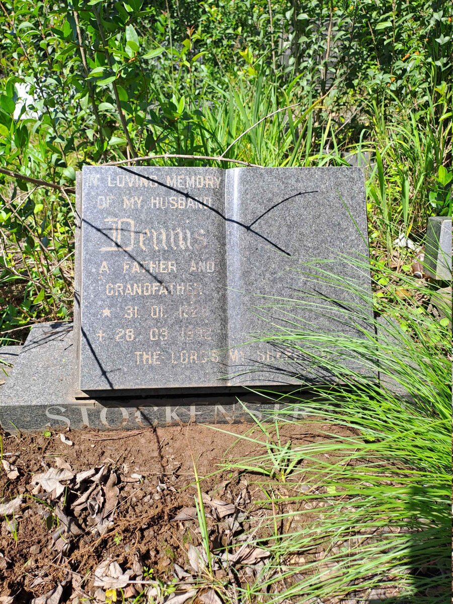 STOCKENSTROM Dennis 1928-1992