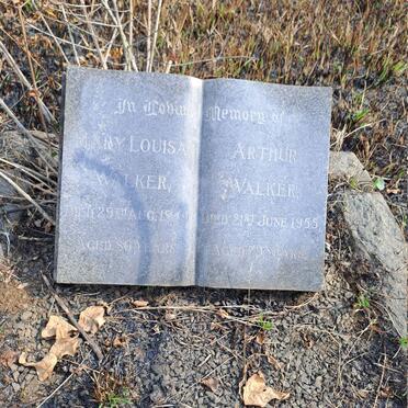 WALKER Arthur -1955 & Mary Louisa -1949