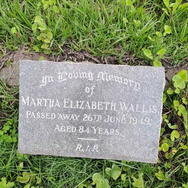 WALLIS Martha Elizabeth -1949