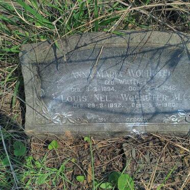 WOLHUTER Louis 1892-1960 & Anna Maria WILTER 1894-1946