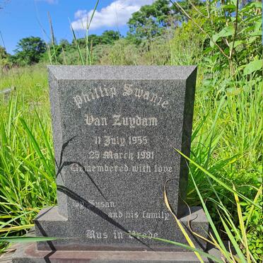 ZUYDAM Phillip Swanie, van 1955-1981