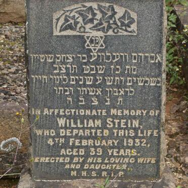 STEIN William -1932