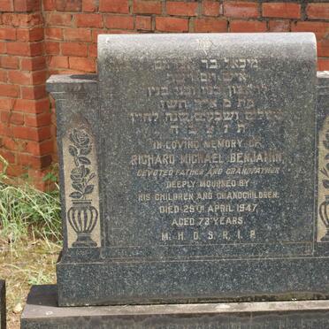 BENJAMIN Richard Michael -1947