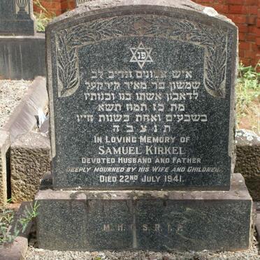 KIRKEL Samuel -1941