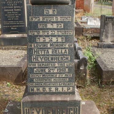 HEYDENREICH Hetta Bella -1918