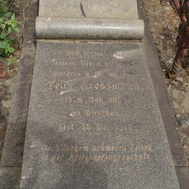 GROSSMANN Felix -1869-1918