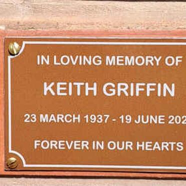 GRIFFIN Keith 1937-2025