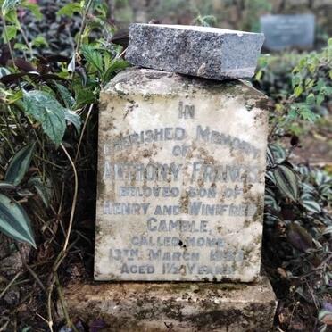 GAMBLE Anthony Francis 