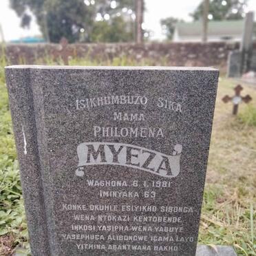 MYEZA Philomena -1981