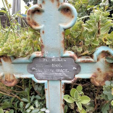 WESLEY Daniel 1891-1966 & Lilian Mary Grace 1900-1972