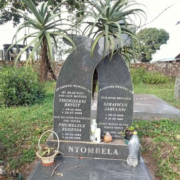 NTOMBELA Seraficus Jabulani 1958-1986 :: Thokozani Brigit 1960-2008 :: Phumelele Eugenia 1985-1986