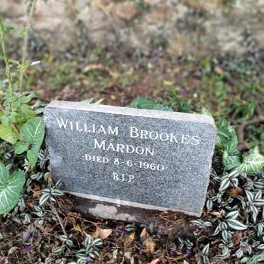 MARDON William Brookes -1960