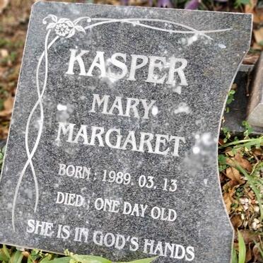 KASPER Mary Margaret 1989-1989