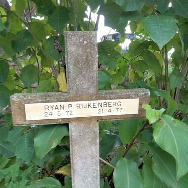 RIJKENBERG Ryan P. 1972-1977