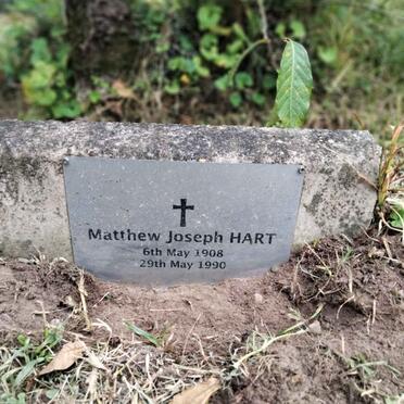 HART Matthew Joseph 1908-1990