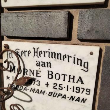 BOTHA Morne 1973-1979