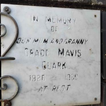 CLARK Grace Mavis 1926-1986
