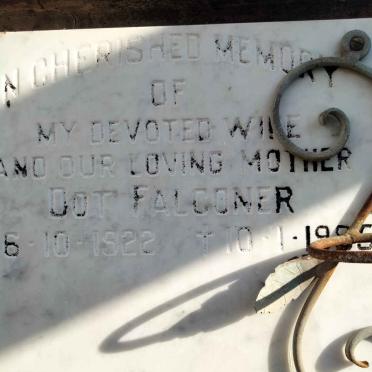 FALCONER Dot 1922-19??