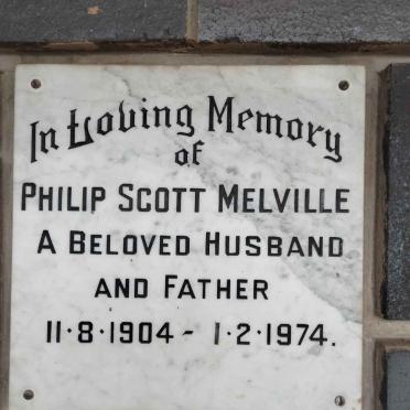 MELVILLE Philip Scott 1904-1974
