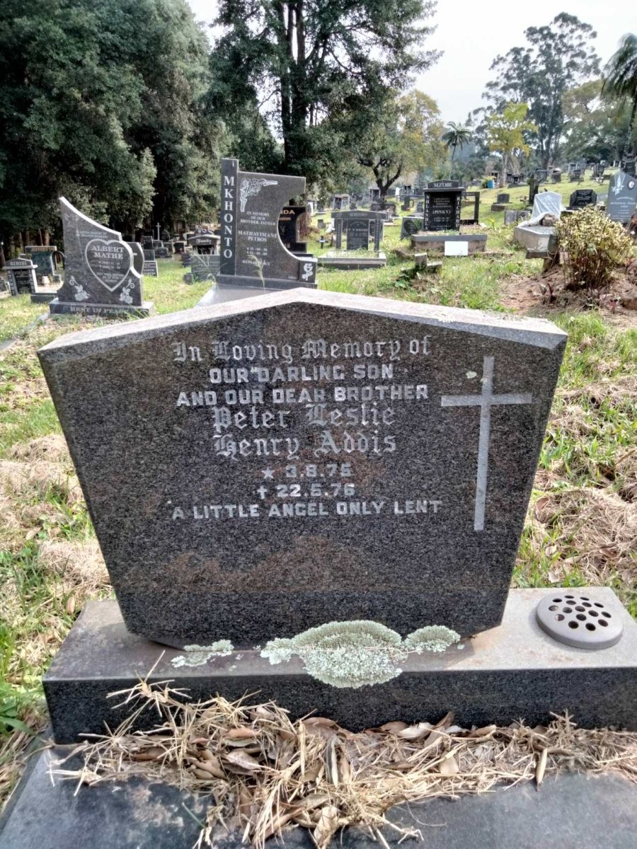 ADDIS Peter Leslie Henry 1975-1976