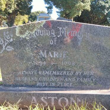 ASTON Marie 1934-1998