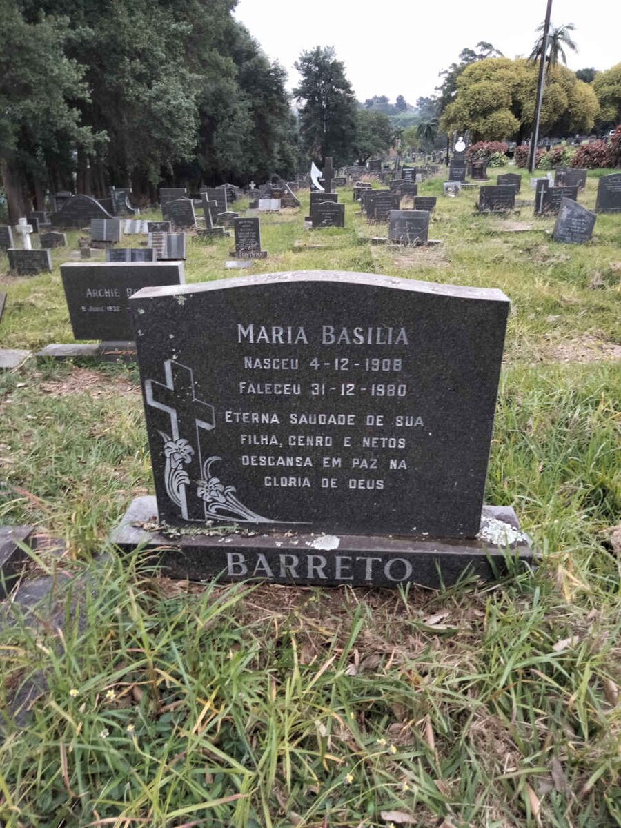 BARRETO Maria Basilia 1908-1980