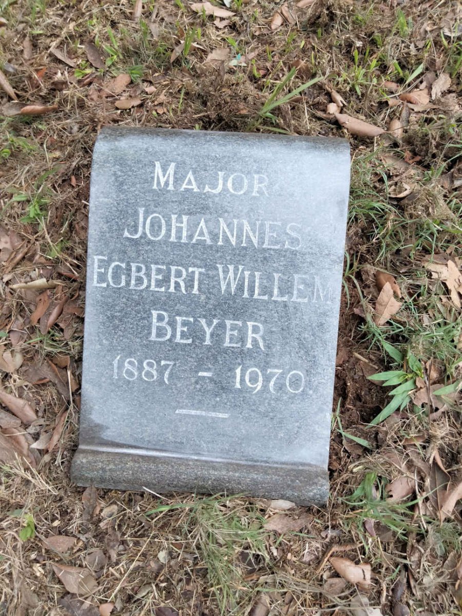 BEYER Johannes Egbert Willem 1887-1970