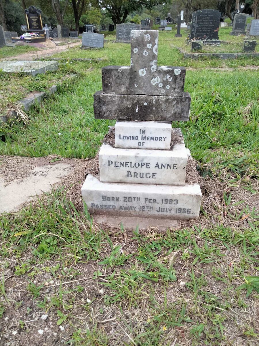 BRUCE Penelope Anne 1963-1966