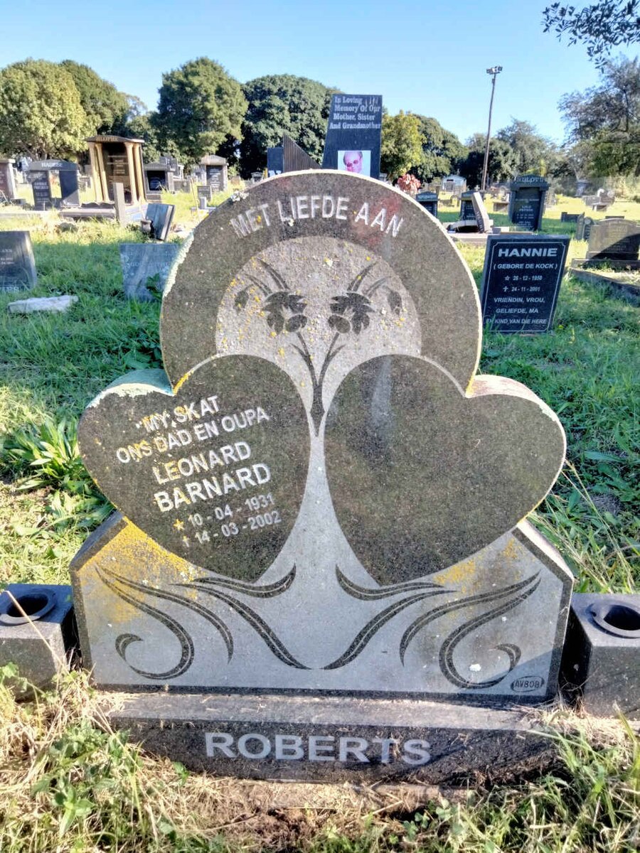 BARNARD Leonard 1931-2002