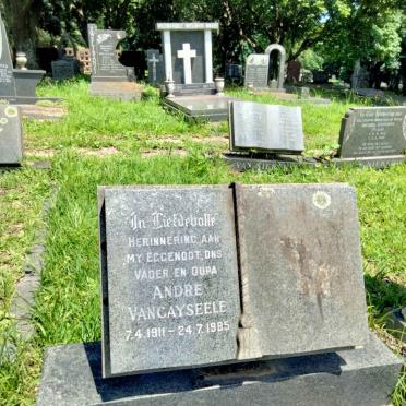 CAYSEELE Andre, van 1911-1985
