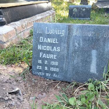 FAURE Daniel Nicolas 1918-1988