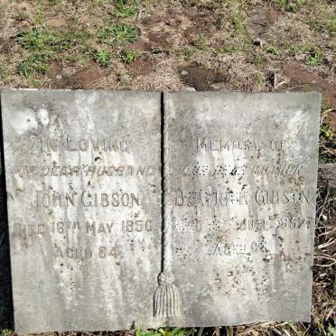 GIBSON John -1950 &amp; Beatrice -1957