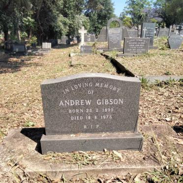 GIBSON Andrew 1899-1975