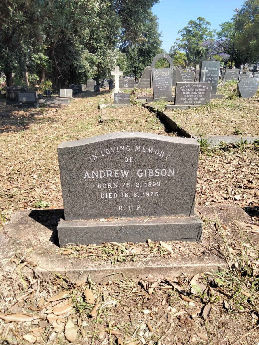 GIBSON Andrew 1899-1975