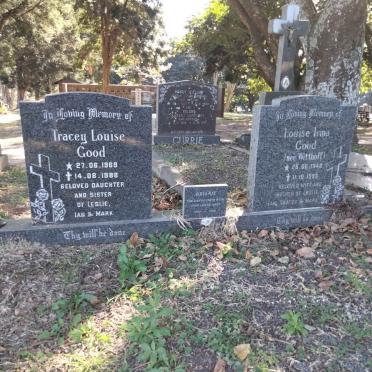 GOOD Louise Irma nee WITTHOFF 1948-1996 :: GOOD Tracey Louise 1969-1988 :: ? Brianie 1943-2012