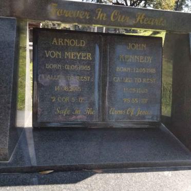 KENNEDY John 1918-1980 :: VON MEYER Arnold 1965-2015