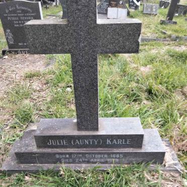 KARLE Julie 1885-1979