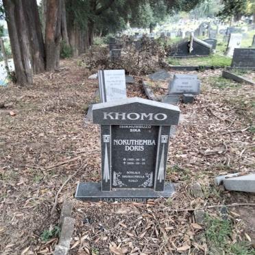 KHOMO Nokuthemba Doris 1965-2009