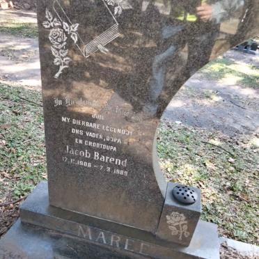 MAREE Jacob Barend 1906-1989