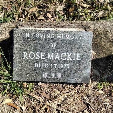 MACKIE Rose -1975