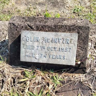 McINTYRE Colin -1957