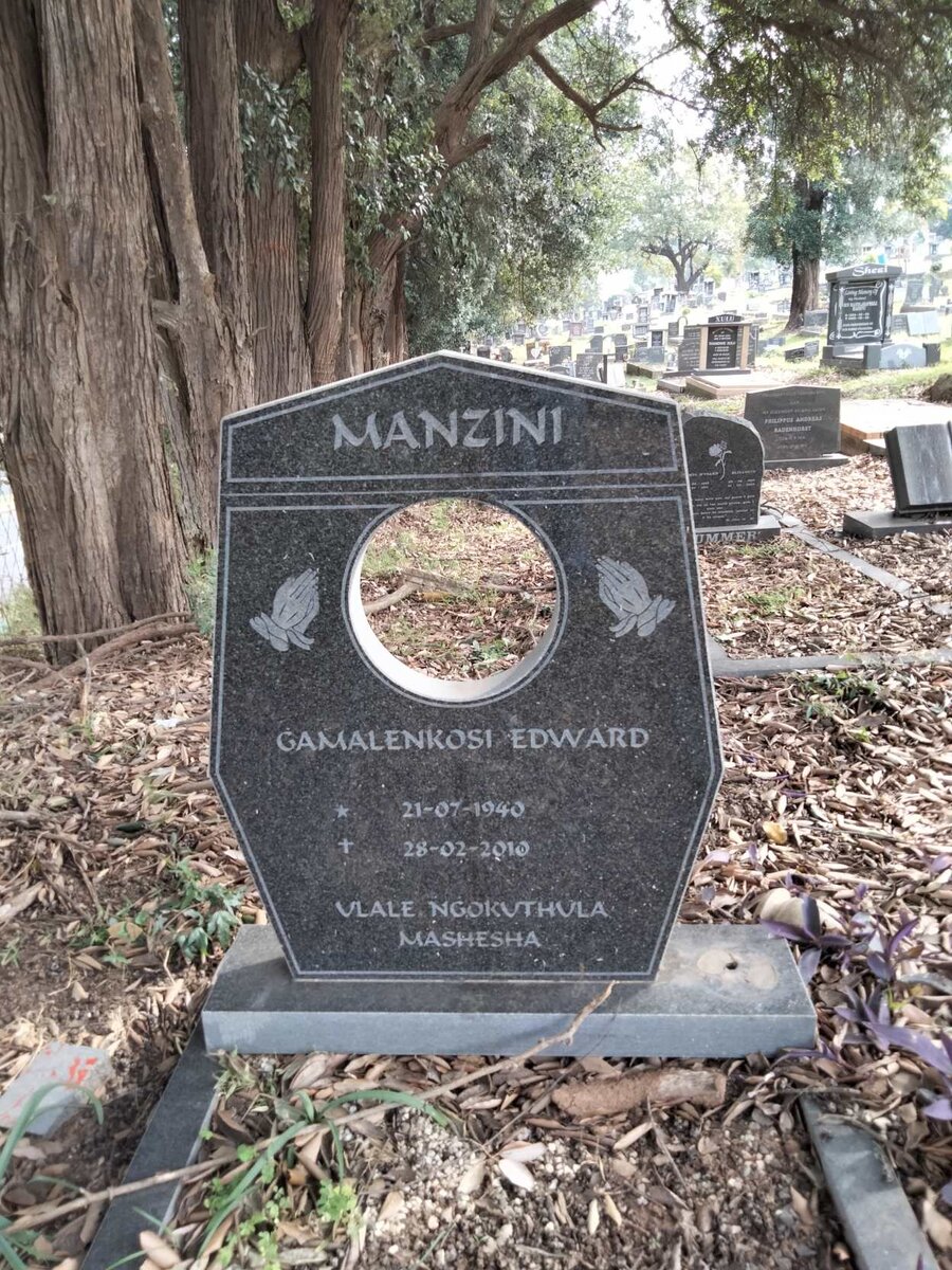 MANZINI Gamalenkosi Edward 1940-2010